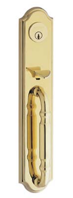 Handle Sets - Acacia 1 piece-weiser lock